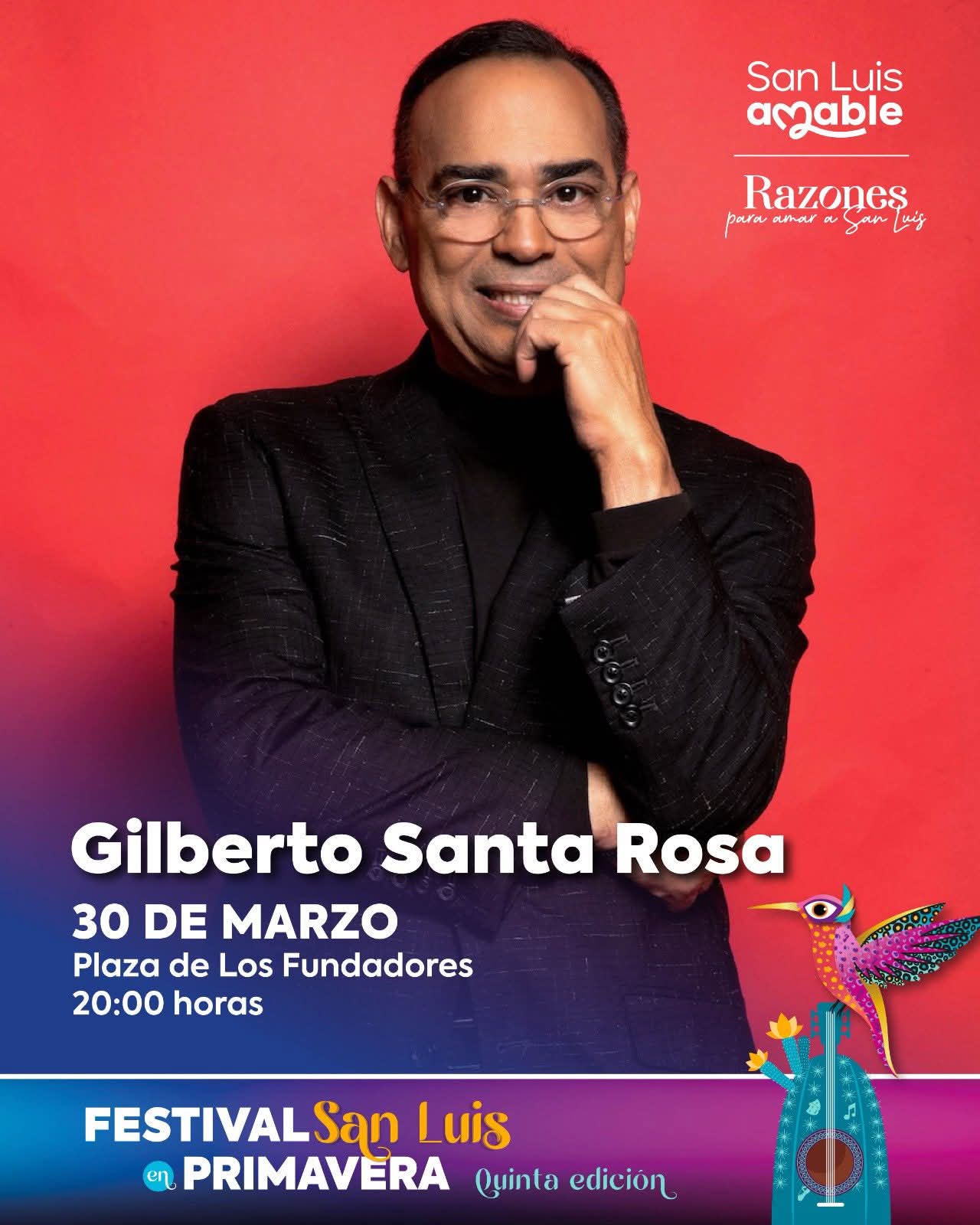 GILBERTO SANTA ROSA - Festival Primavera 2026 - San Luis Potosí - Alar Entertainment