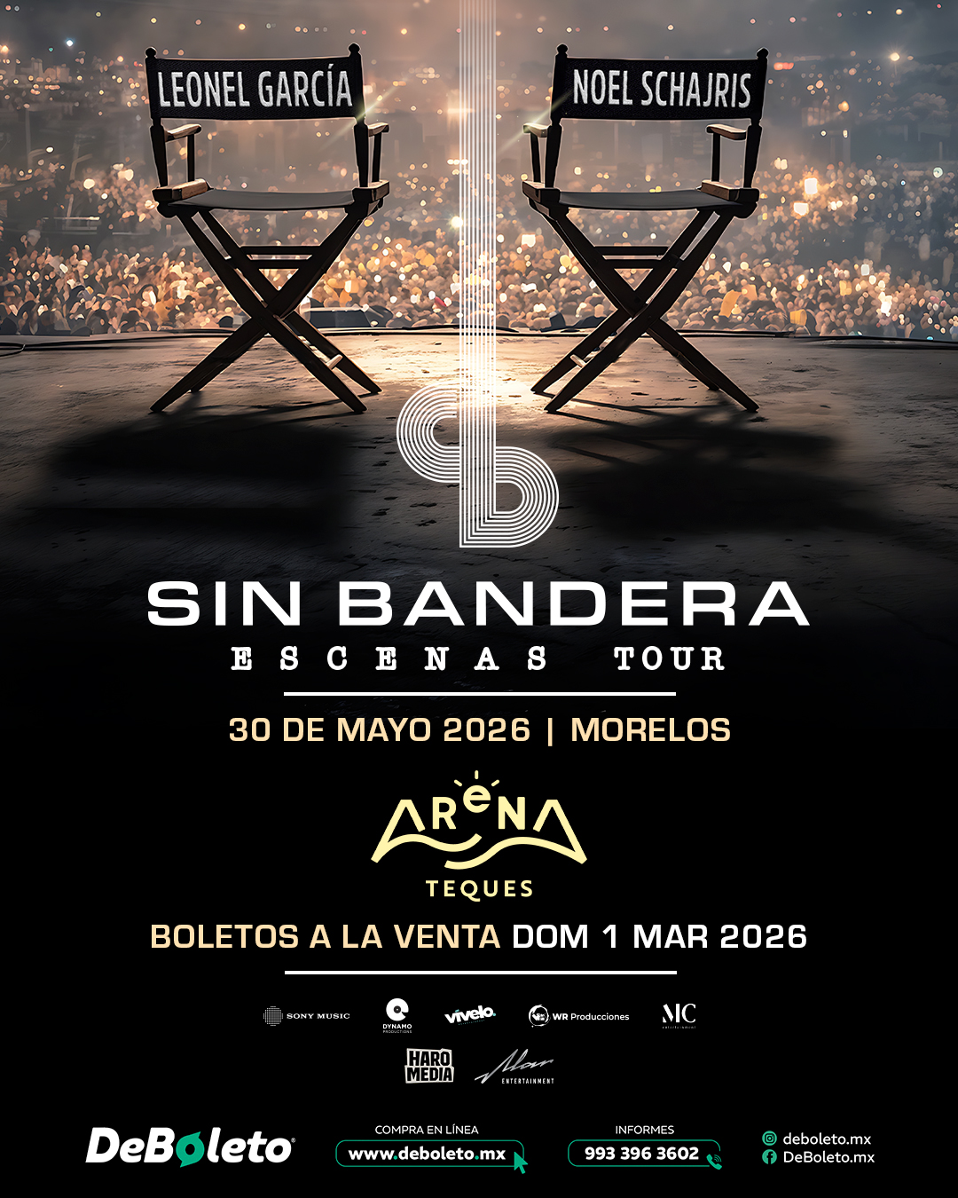 SIN BANDERA - Arena Teques - Morelos - Alar Entertainment